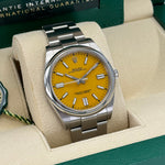 Load image into Gallery viewer, Oyster Perpetual 41 124300 (Mustard Yellow Dial)

