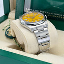 Oyster Perpetual 41 124300 (Mustard Yellow Dial)