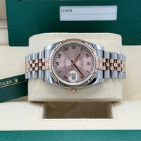 Datejust 36 116231 (Rose Roman Numeral Dial)