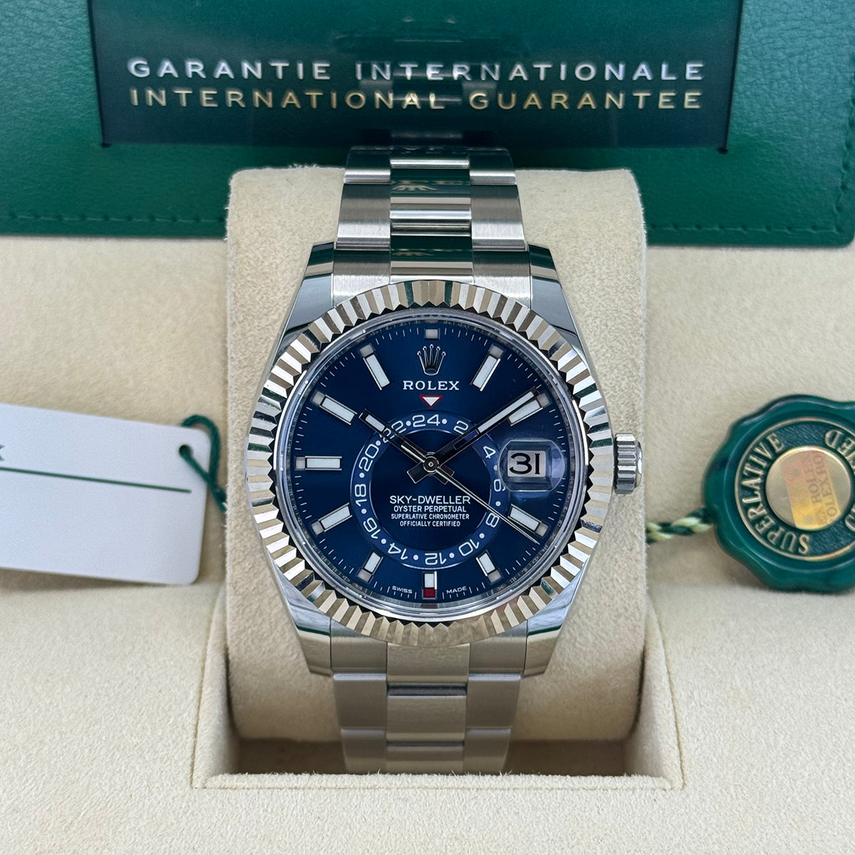 Sky-Dweller 326934 (Blue Dial)