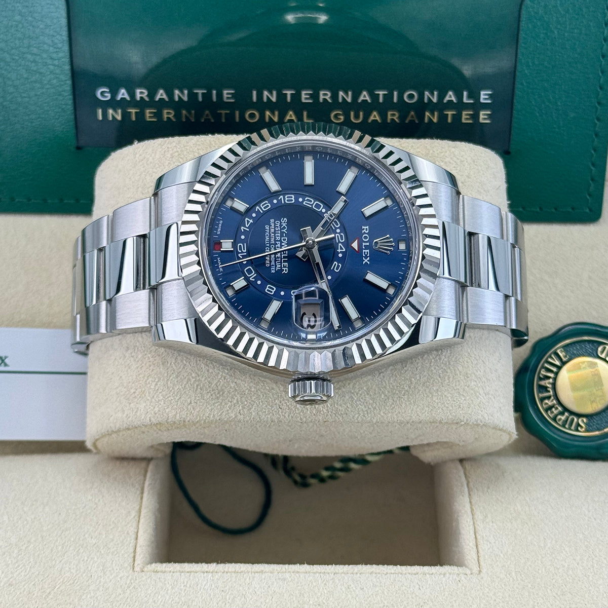 Sky-Dweller 326934 (Blue Dial)