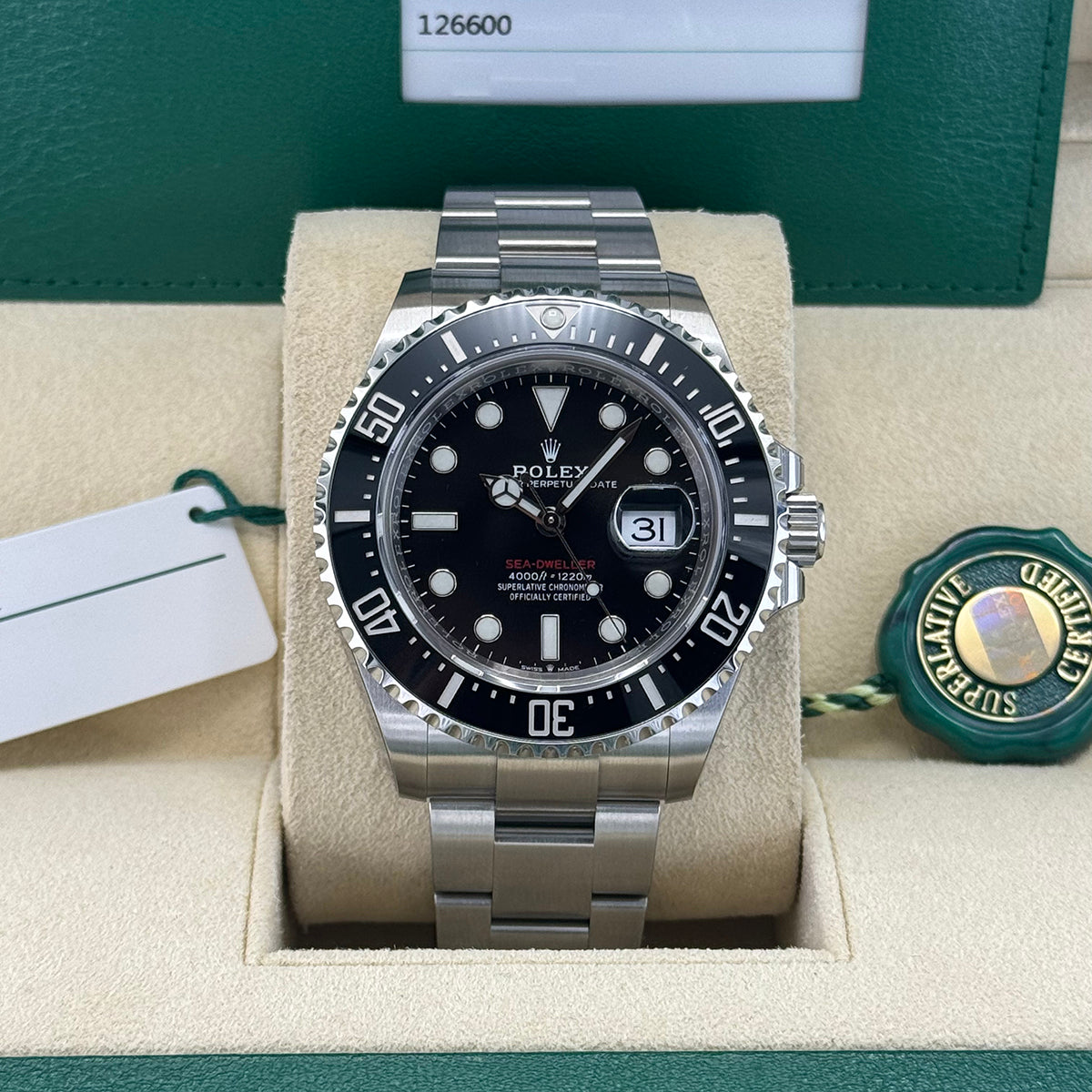 Sea-Dweller 126600 Unworn