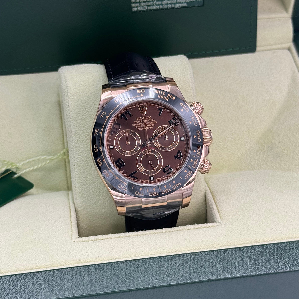 Cosmograph Daytona 116515LN (Chocolate Arabic Dial)