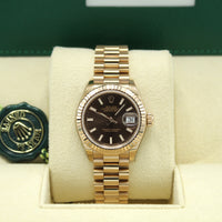 Lady-Datejust 28 279175 (Chocolate Baton Dial)