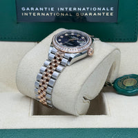 Lady-Datejust 279381RBR (Aubergine Diamond Dial)