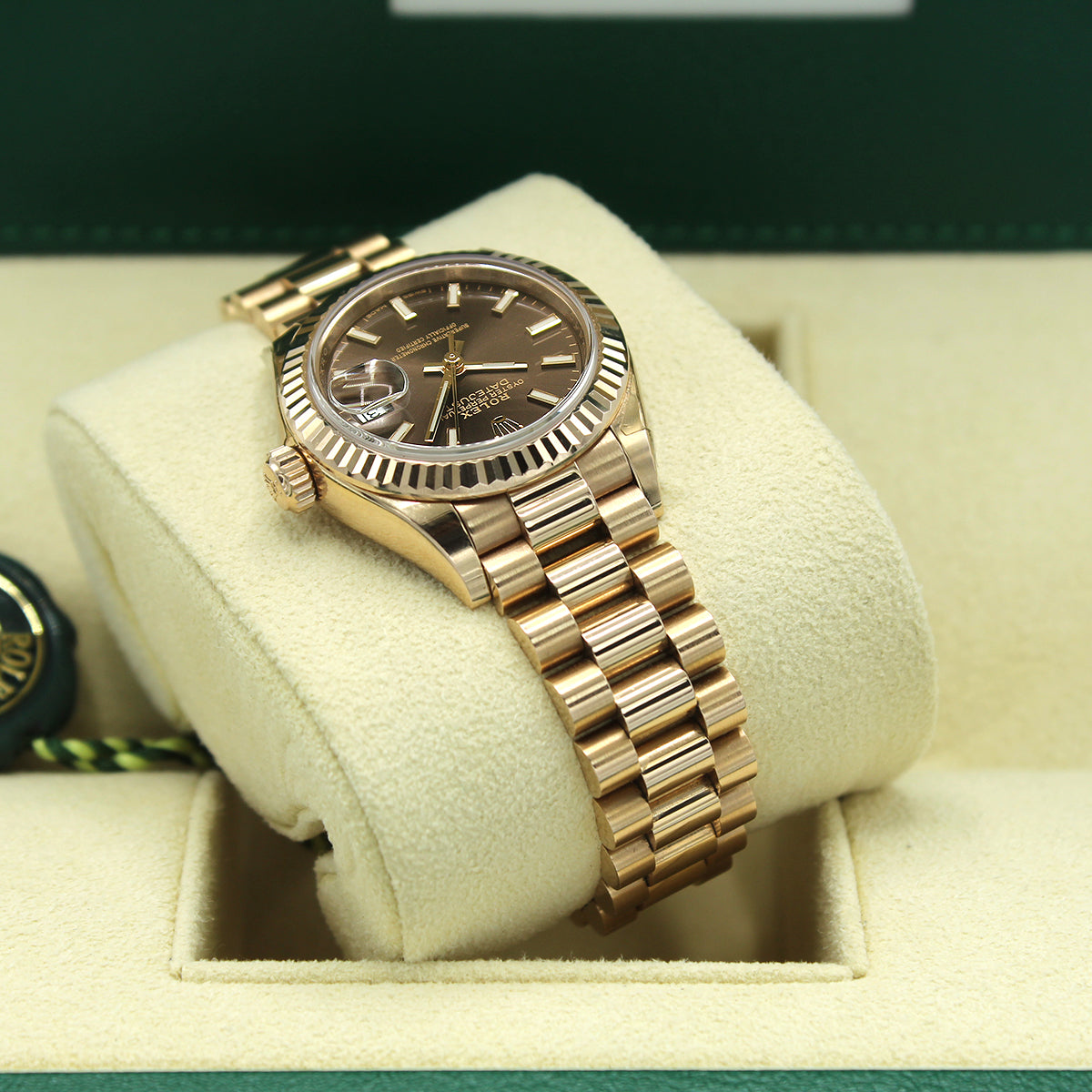 Lady-Datejust 28 279175 (Chocolate Baton Dial)