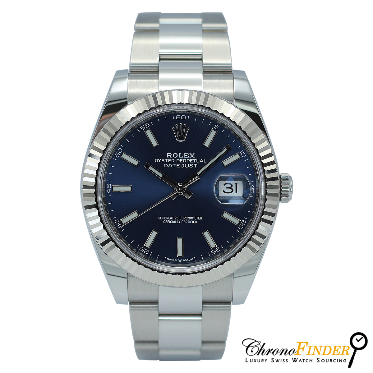 Datejust 41 126334 (Oyster-Navy Blue Dial)