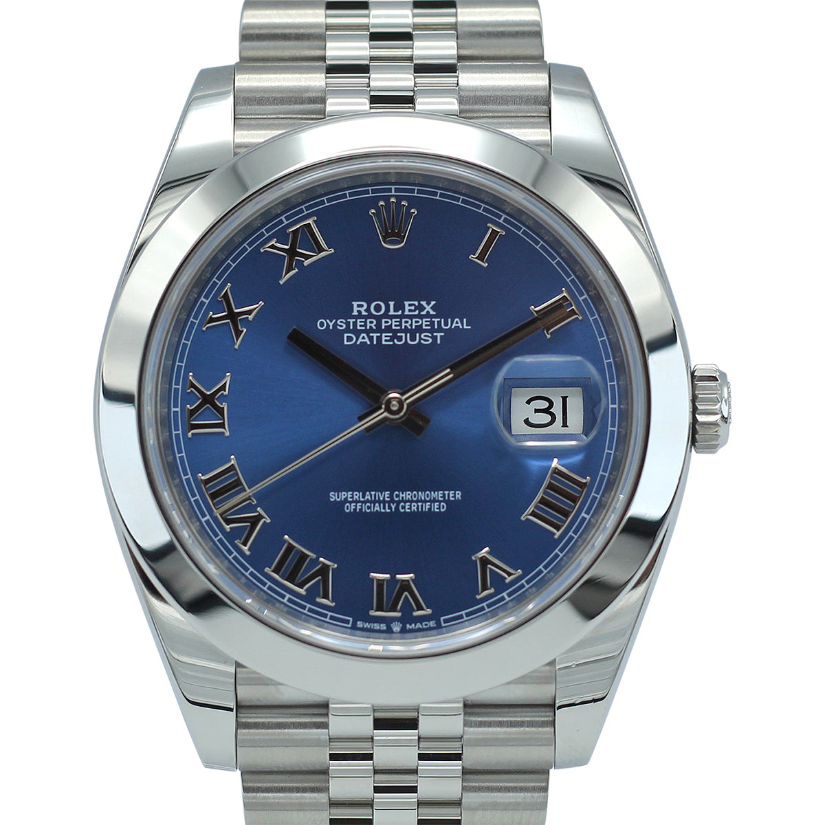 Datejust 41 126300 Jubilee (Azzurro Blue Dial)