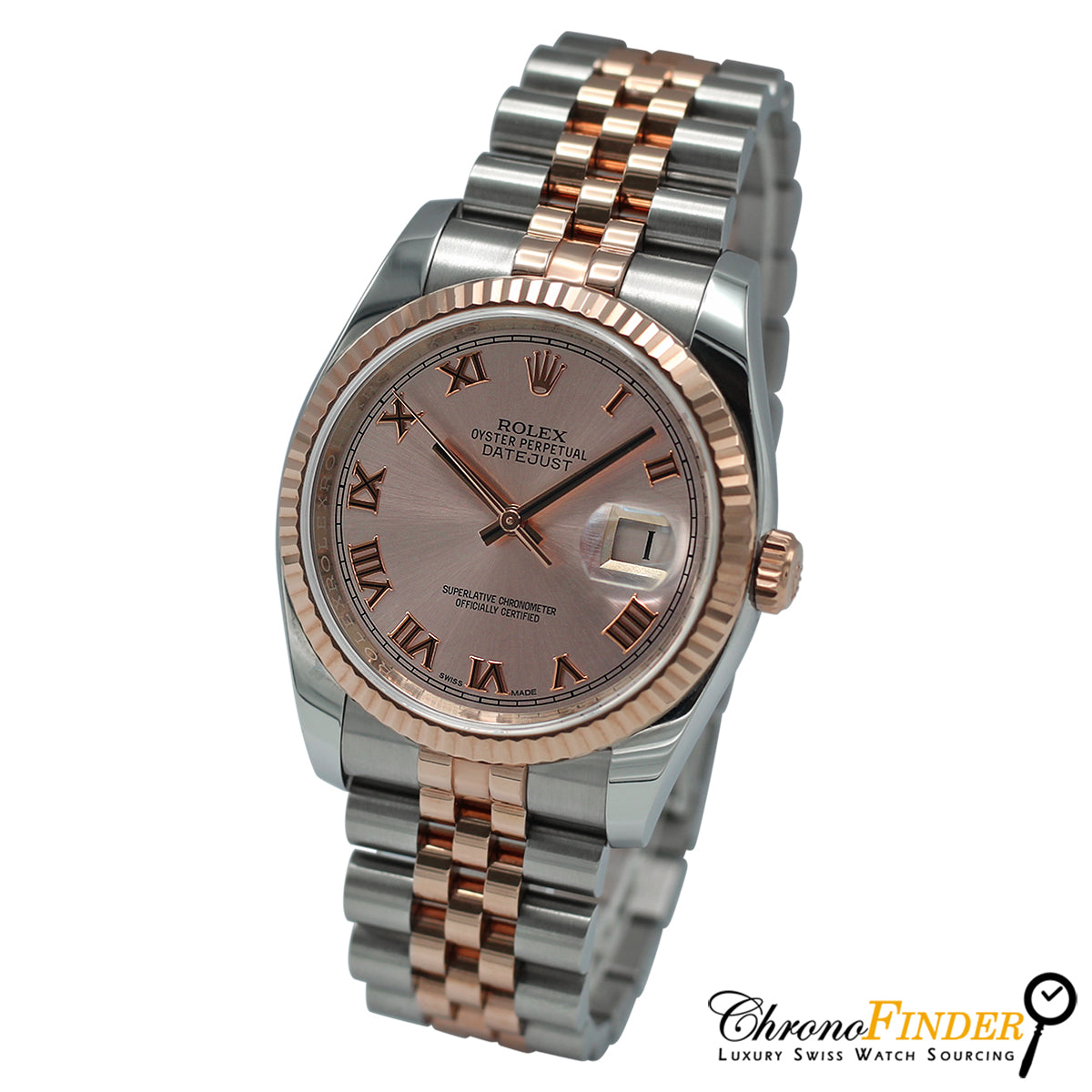 Datejust 36 116231 (Rose Roman Numeral Dial)