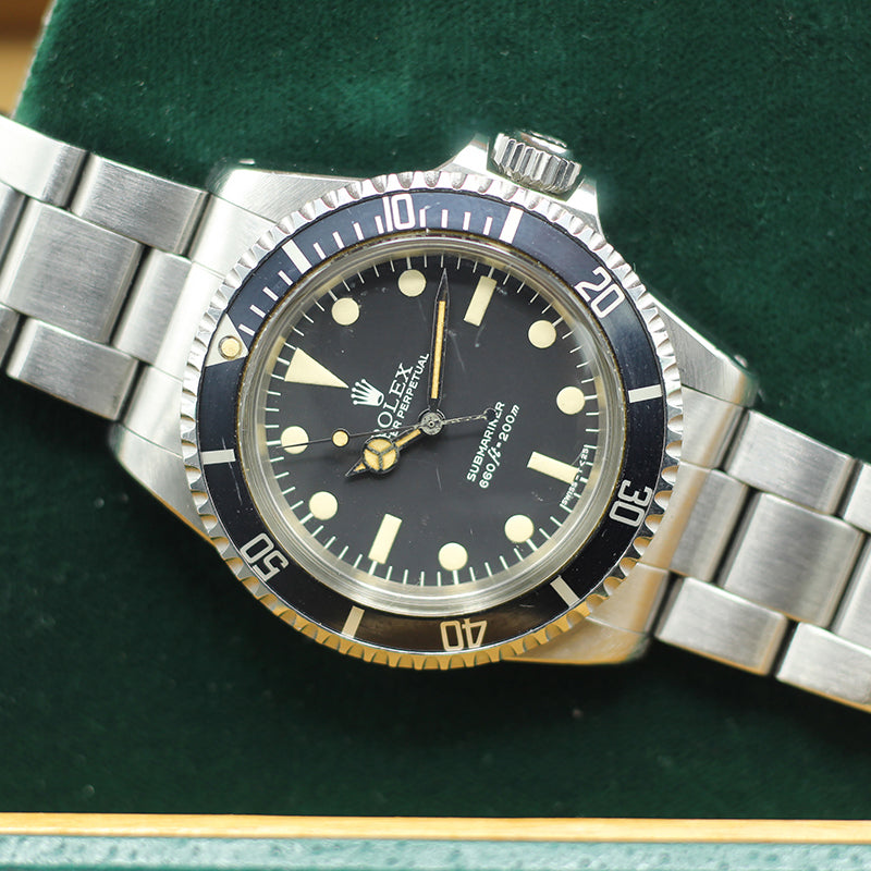 Submariner 5513 1979 Maxi III Lollipop Dial Unpolished