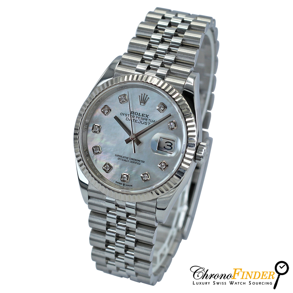 Datejust 36 126234 (Mother Of Pearl Diamond Dial)