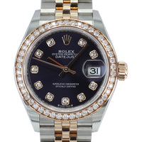 Lady-Datejust 279381RBR (Aubergine Diamond Dial)