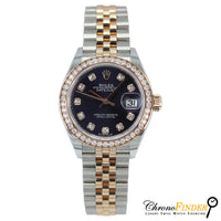 Lady-Datejust 279381RBR (Aubergine Diamond Dial)