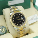 Datejust 41 126333 (Black Diamond Dial)