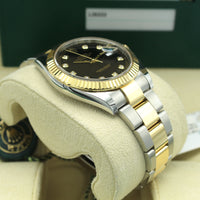 Datejust 41 126333 (Black Diamond Dial)