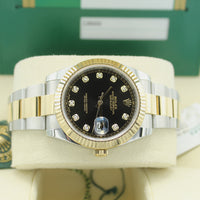 Datejust 41 126333 (Black Diamond Dial)