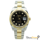 Datejust 41 126333 (Black Diamond Dial)