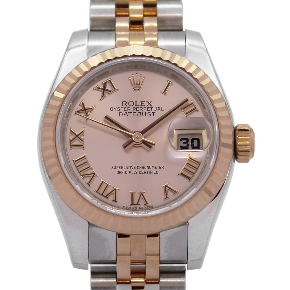 Lady-Datejust 179171 (Rose Roman Numeral Dial) Chronofinder Ltd