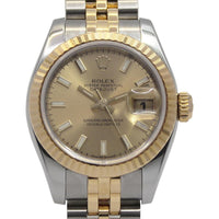 Lady-Datejust 179173 (Champagne Dial) Chronofinder Ltd