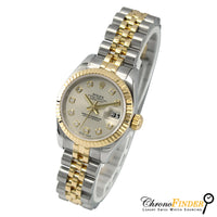 Lady-Datejust 179173 (Silver Diamond Dial) Chronofinder Ltd