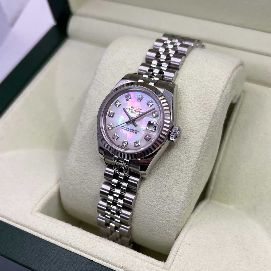 Lady-Datejust 179174 (Mother-of-Pearl Diamond Dial) Chronofinder Ltd