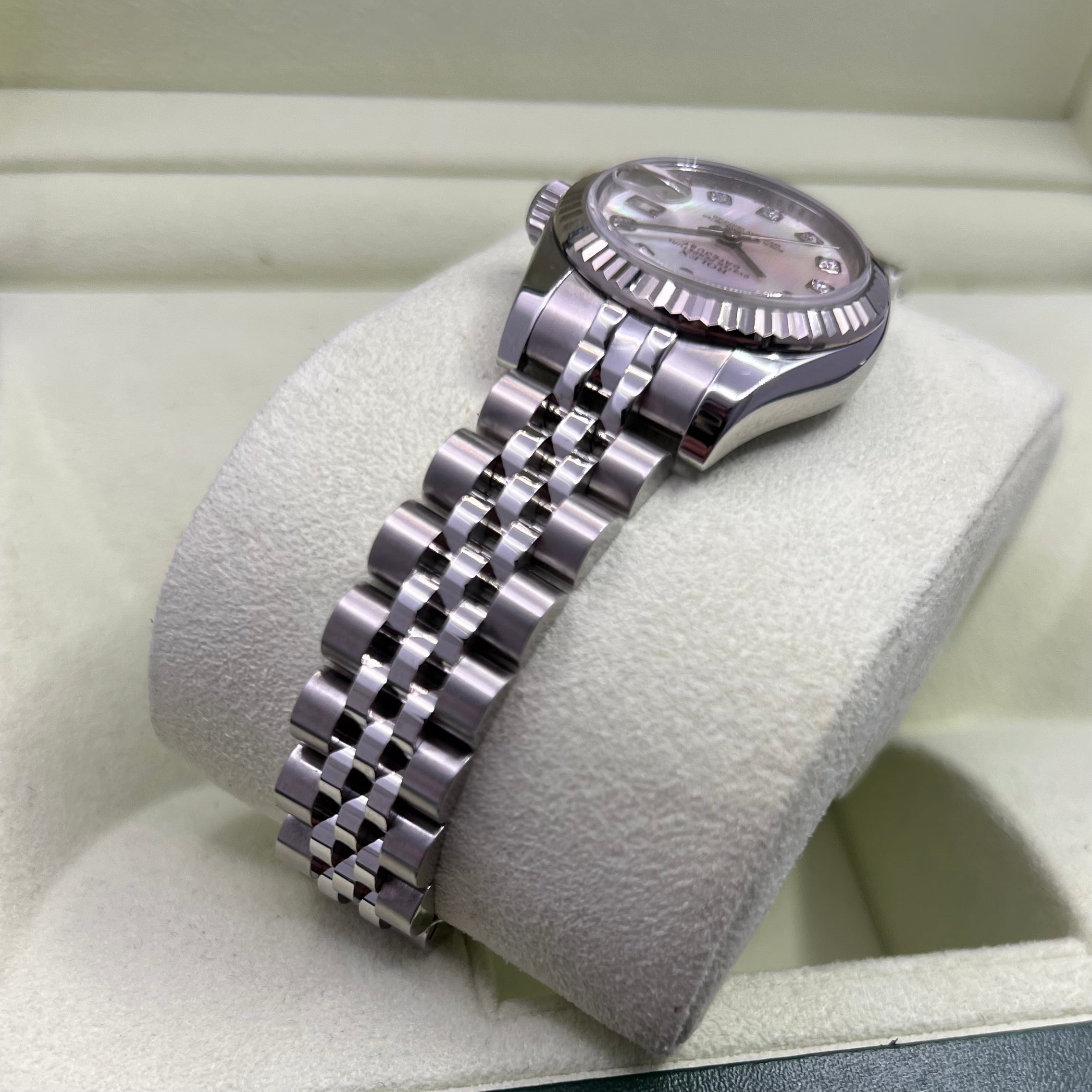 Lady-Datejust 179174 (Mother-of-Pearl Diamond Dial) Chronofinder Ltd