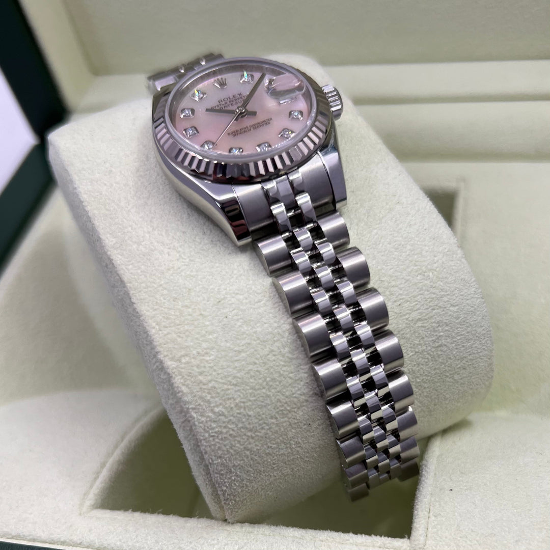 Lady-Datejust 179174 (Mother-of-Pearl Diamond Dial) Chronofinder Ltd