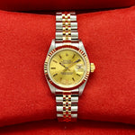 Load image into Gallery viewer, Lady Datejust 26mm 69173 (Champagne Baton Dial) Chronofinder Ltd