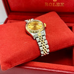 Load image into Gallery viewer, Lady Datejust 26mm 69173 (Champagne Baton Dial) Chronofinder Ltd

