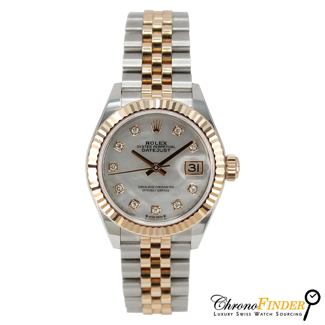 Lady-Datejust 28mm 279171 (Mother Of Pearl Diamond Dial) Chronofinder Ltd