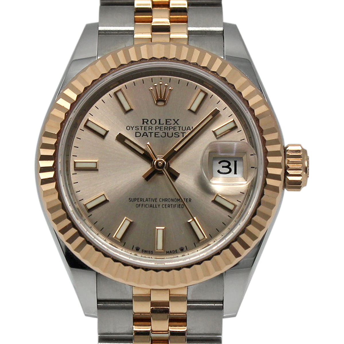 Lady-Datejust 28mm 279171 (Sundust Rose Baton Dial)