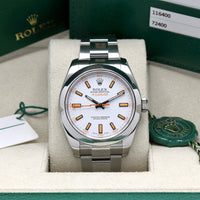 Milgauss 116400 (White Dial) Chronofinder Ltd