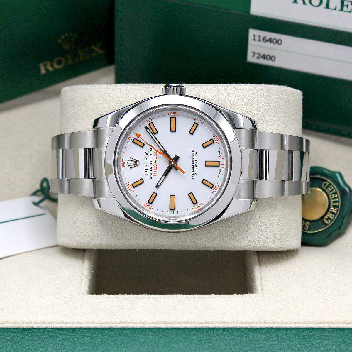 Milgauss 116400 (White Dial) Chronofinder Ltd