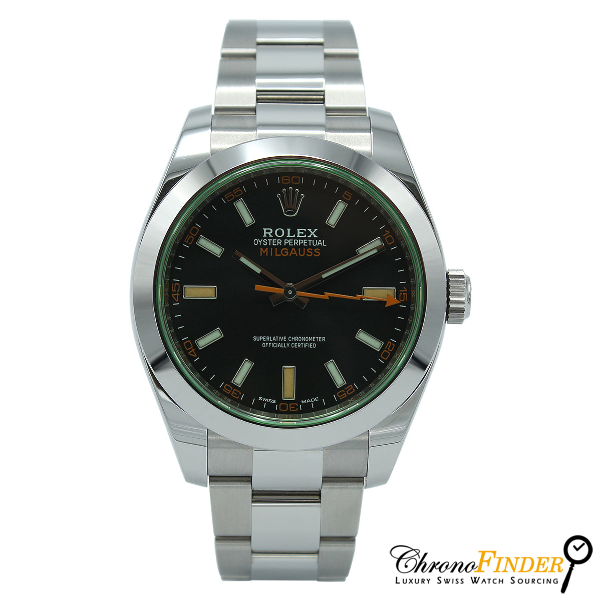 Milgauss 116400GV (Black Dial) Chronofinder Ltd