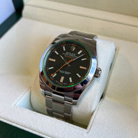 Milgauss 116400GV (Black Dial-Green Glass) Chronofinder Ltd