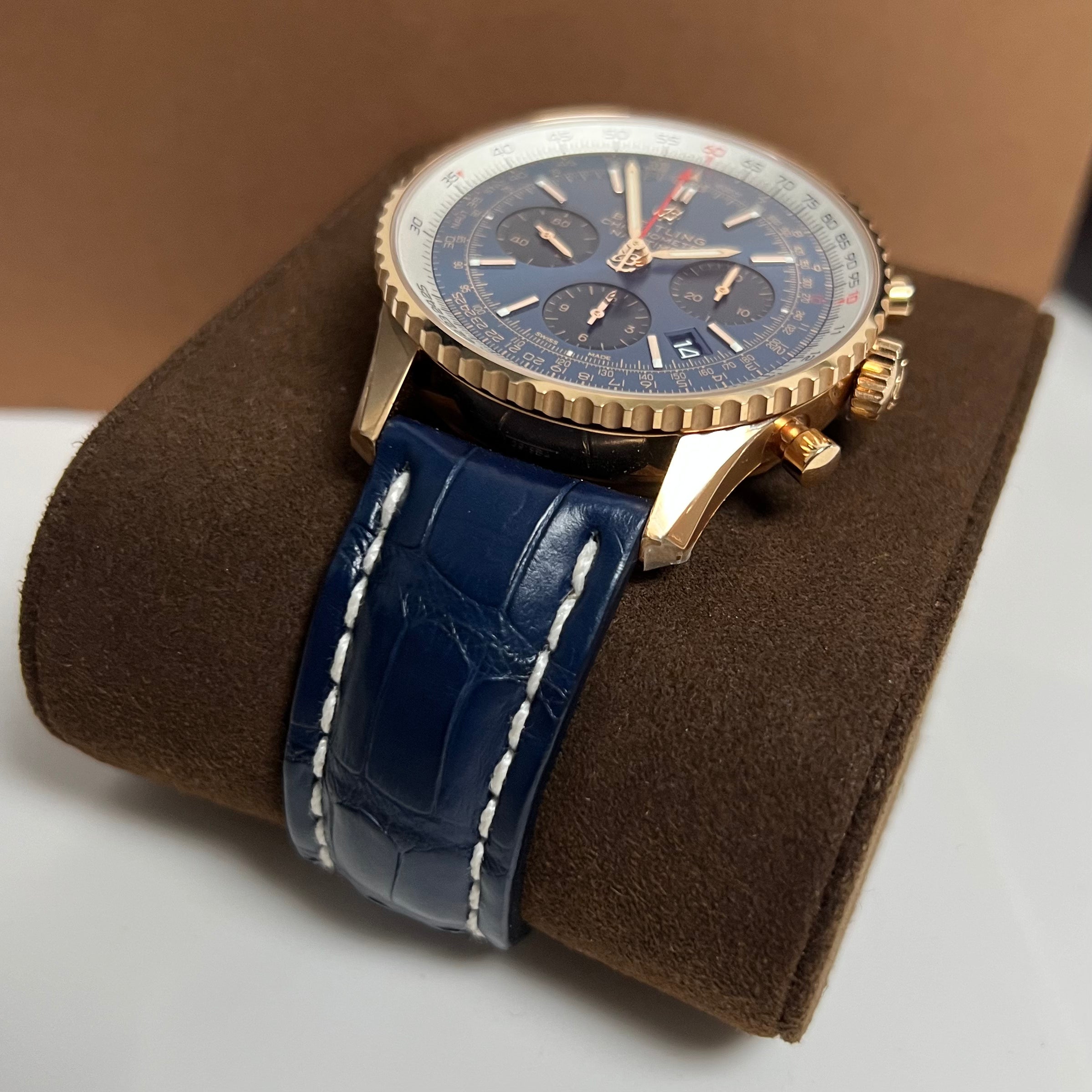 Navitimer 1 B01 Chronograph RB0121 (Blue Dial) Chronofinder Ltd