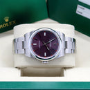 Oyster Perpetual 39 114300 (Red Grape Dial) Chronofinder Ltd