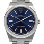 Load image into Gallery viewer, Oyster Perpetual 41 124300 (Navy Blue Dial) Chronofinder Ltd