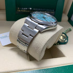 Load image into Gallery viewer, Oyster Perpetual 41 124300 (Turquoise Dial) Chronofinder Ltd