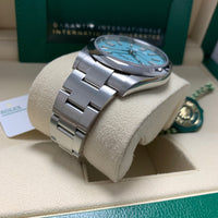 Oyster Perpetual 41 124300 (Turquoise Dial) Chronofinder Ltd