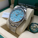 Oyster Perpetual 41 124300 (Turquoise Dial) Chronofinder Ltd