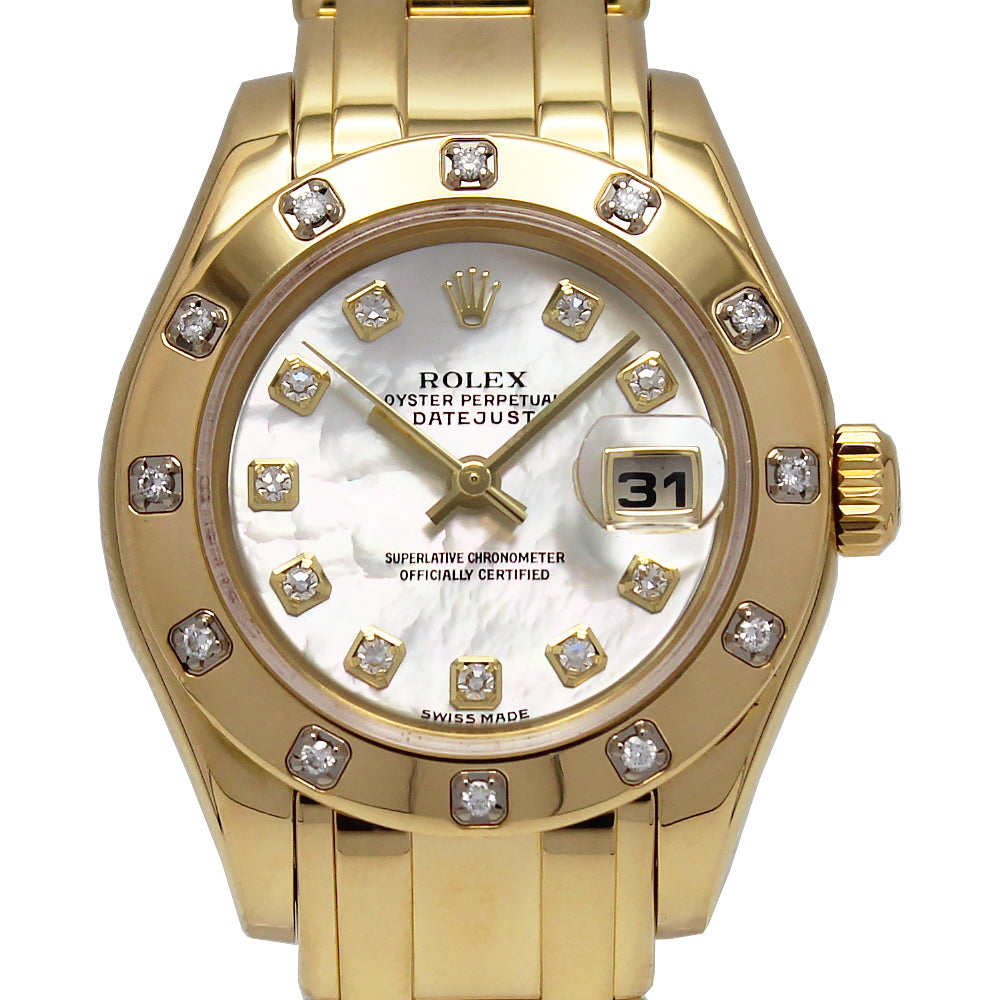 Pearlmaster 80318 (Mother Of Pearl Diamond Dial)