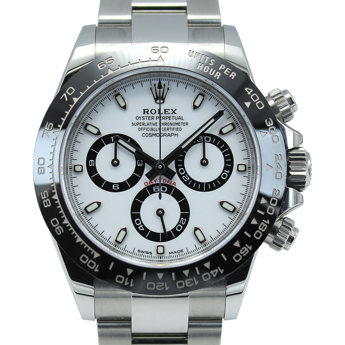 Cosmograph Daytona 116500LN (White Dial)