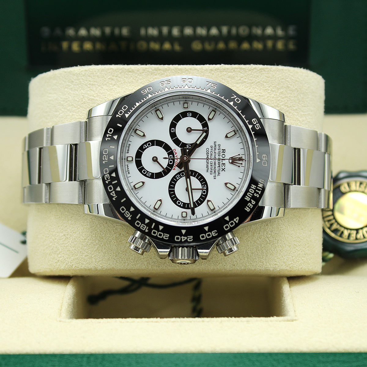 Rolex Cosmograph Daytona 116500LN White Dial Chronofinder Chronofinder Ltd