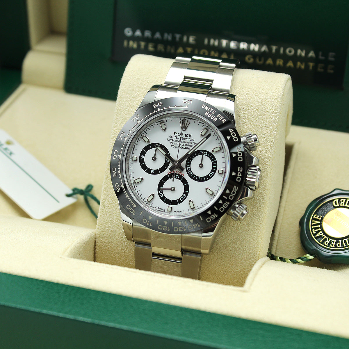 Rolex Cosmograph Daytona 116500LN White Dial Chronofinder Chronofinder Ltd