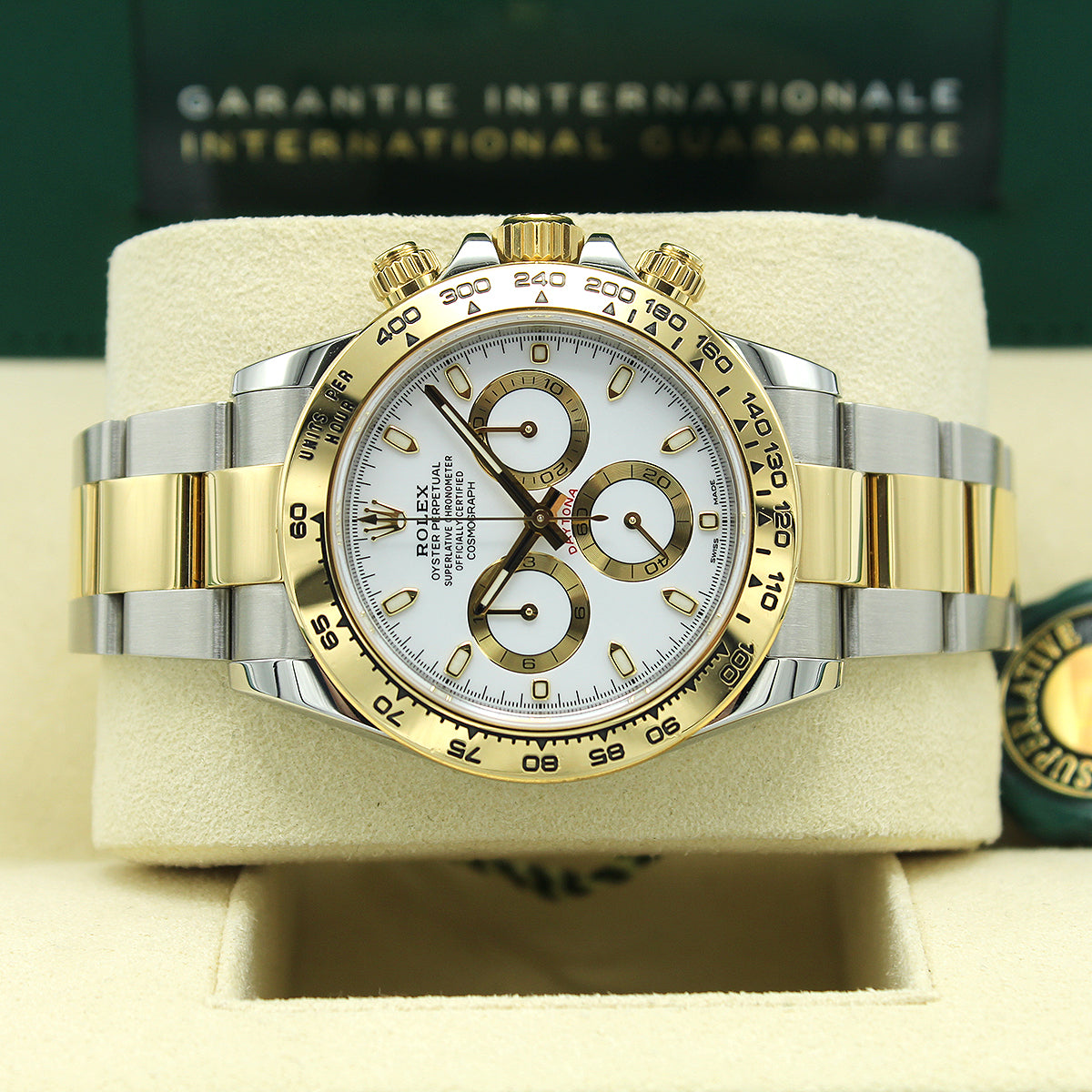 Rolex daytona steel gold sale