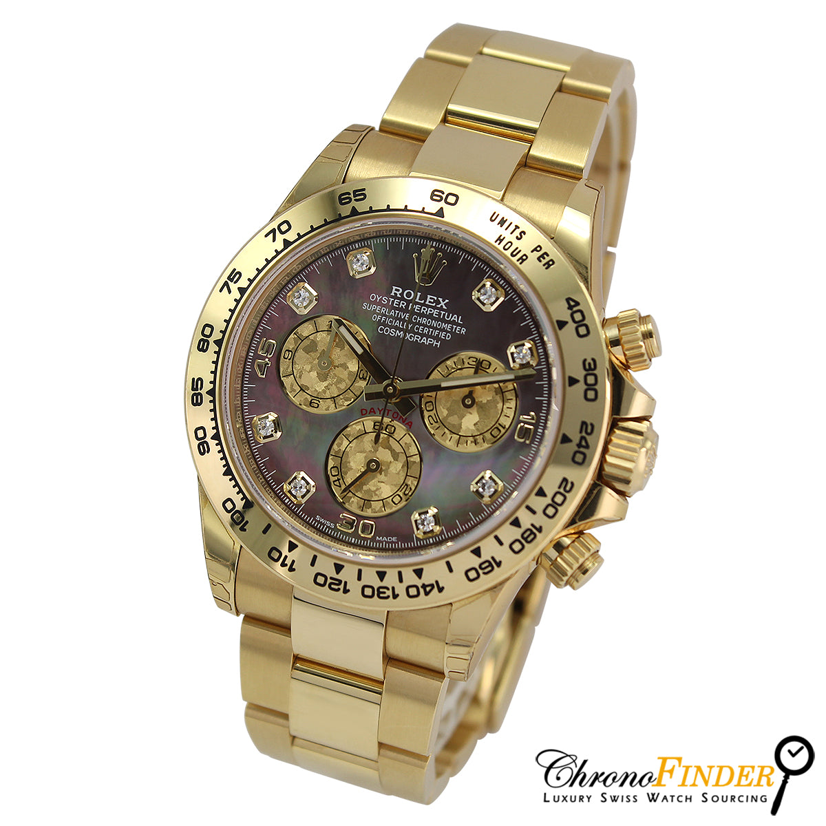 Cosmograph Daytona 116508 (Tahitian Mother Of Pearl Diamond Dial)