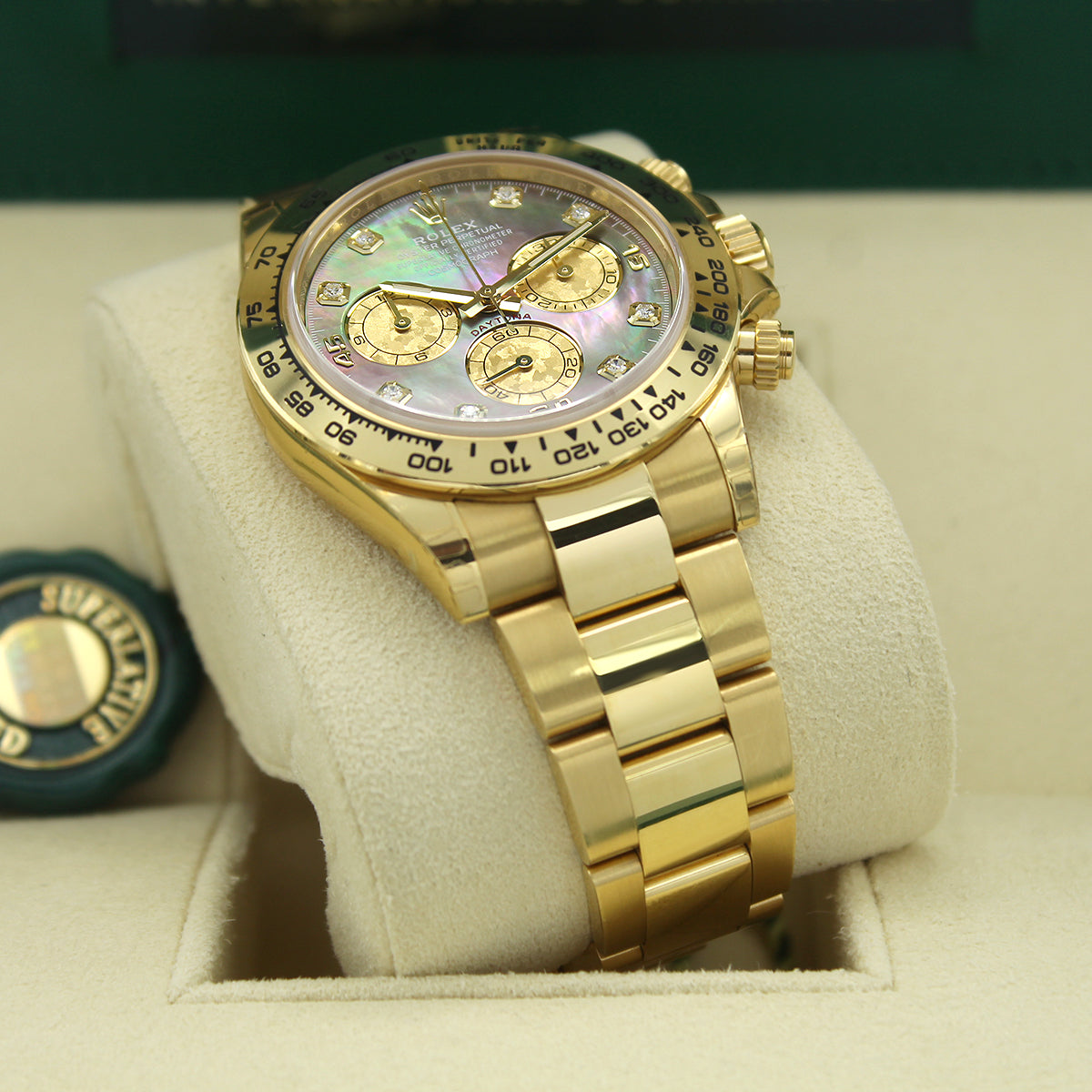 Cosmograph Daytona 116508 (Tahitian Mother Of Pearl Diamond Dial)