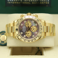 Cosmograph Daytona 116508 (Tahitian Mother Of Pearl Diamond Dial)