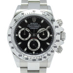 Rolex Cosmograph Daytona 116520 with black dial and steel bezel